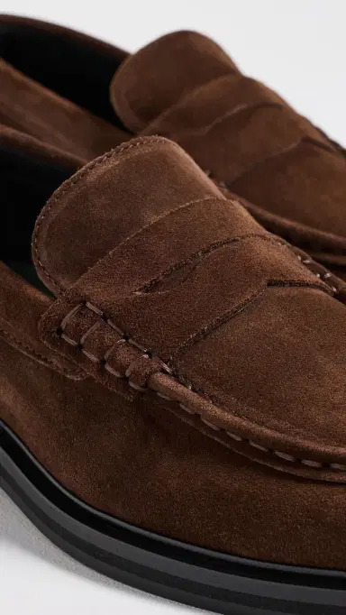 Vinny's Lee Vale Suede Loafers Brown Suede | Thumbnail 5