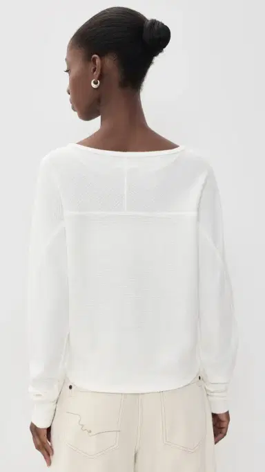 Free People Jess Thermal Tee | Thumbnail 3