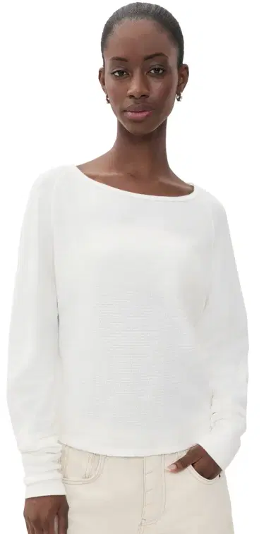 Free People Jess Thermal Tee | Thumbnail 1