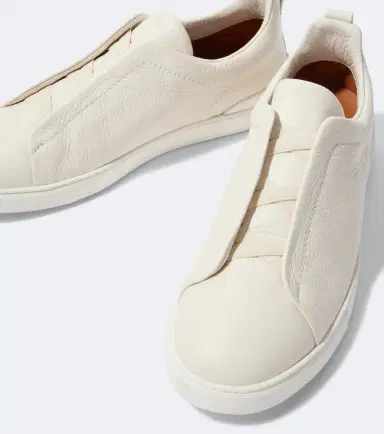 Zegna Triple Stitch leather sneakers | Thumbnail 2