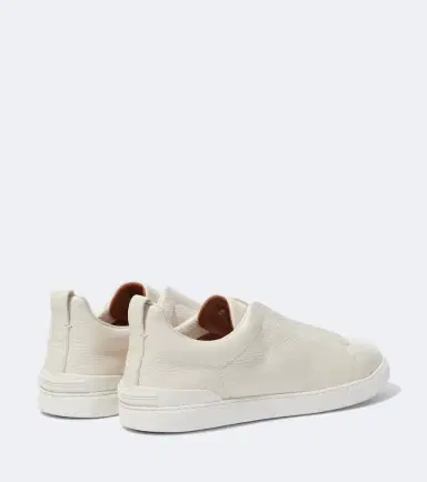 Zegna Triple Stitch leather sneakers | Thumbnail 6