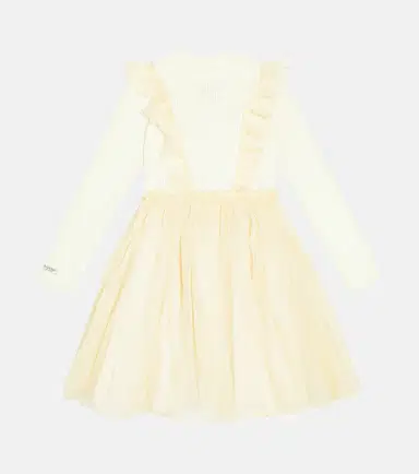 DONSJE Flovos ribbed-knit tulle dress | Thumbnail 2
