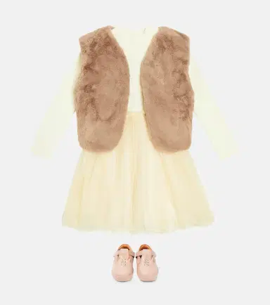 DONSJE Flovos ribbed-knit tulle dress | Thumbnail 4