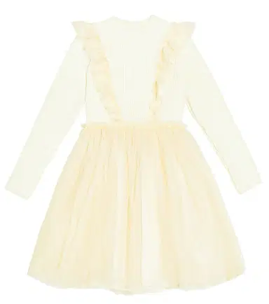 DONSJE Flovos ribbed-knit tulle dress | Thumbnail 1