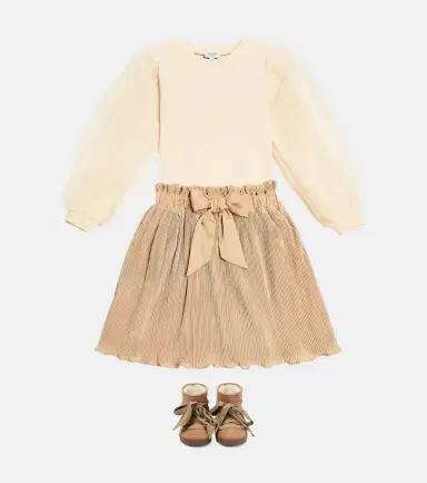 DONSJE Sien puff-sleeve cotton-blend top | Thumbnail 4