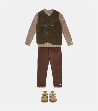 DONSJE Monty faux shearling vest | Thumbnail 4