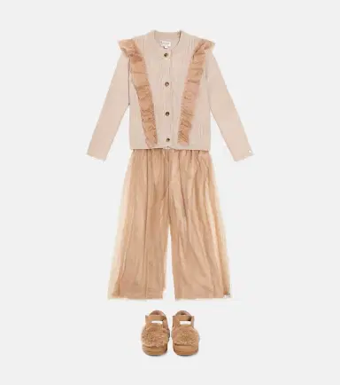DONSJE Findu tulle straight pants | Thumbnail 4
