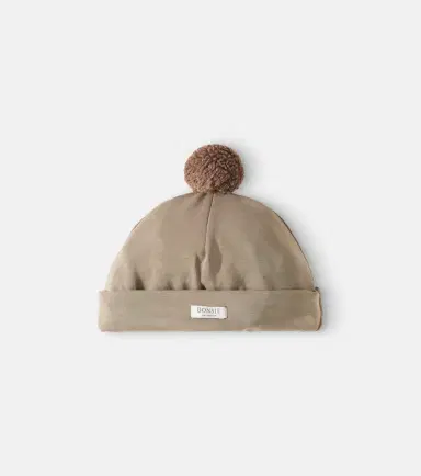 DONSJE Baby Miep faux fur-trimmed beanie | Thumbnail 3