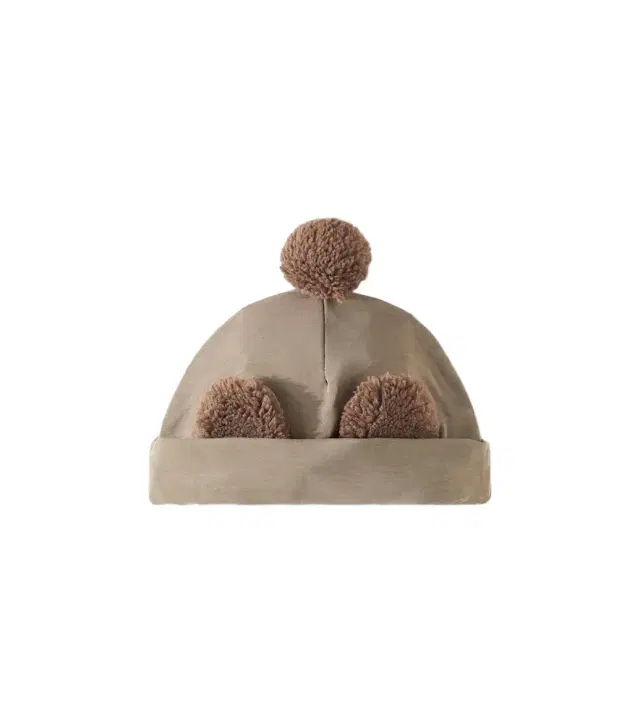 DONSJE Baby Miep faux fur-trimmed beanie