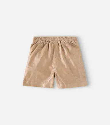 DONSJE Ronie metallic leather shorts | Thumbnail 3