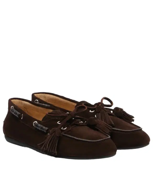 Miu Miu Beaded suede loafers