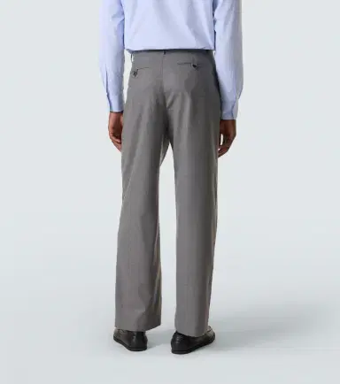 The Row Corley virgin wool straight pants | Thumbnail 2
