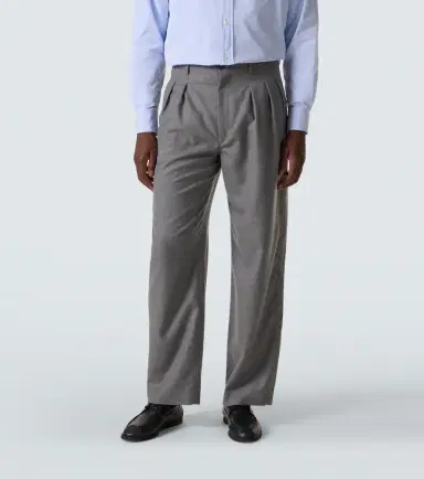 The Row Corley virgin wool straight pants | Thumbnail 5