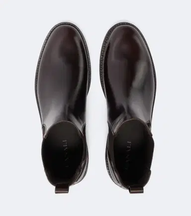 Canali Leather Chelsea boots | Thumbnail 4