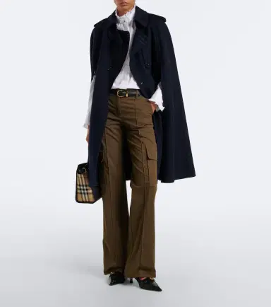 Burberry Cotton-blend gabardine cargo pants | Thumbnail 5
