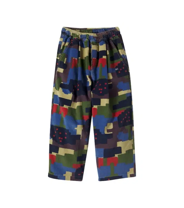 Bobo Choses Printed cotton corduroy pants