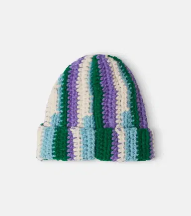 Bobo Choses Logo striped beanie | Thumbnail 2
