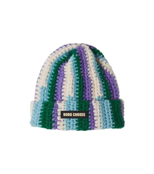 Bobo Choses Logo striped beanie
