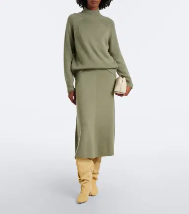 Staud Wally suede mid-calf boots | Thumbnail 6
