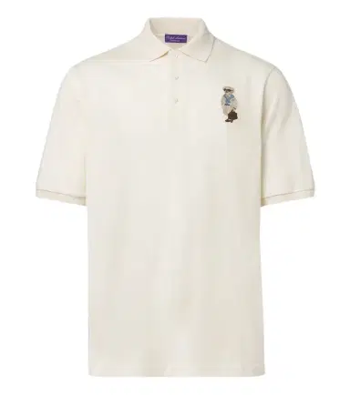 Ralph Lauren Purple Label Polo Bear cotton and cashmere piqué polo shirt | Thumbnail 1 Ralph Lauren Purple Label Polo Bear cotton and cashmere piqué polo shirt | Thumbnail 1
