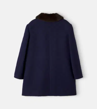 Gucci Kids Teddy-trimmed wool-blend coat | Thumbnail 2 Gucci Kids Teddy-trimmed wool-blend coat | Thumbnail 2
