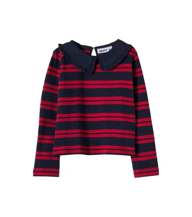 MOLO Rama striped cotton jersey T-shirt