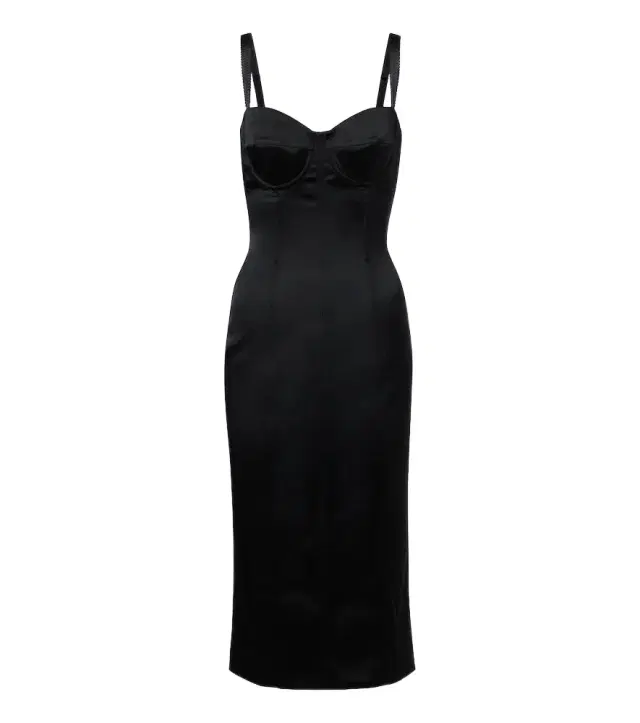 Dolce & Gabbana Satin corset dress