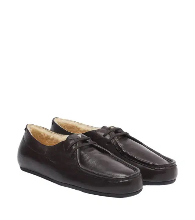 Jil Sander Hood leather lace-up shoes