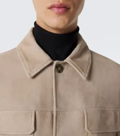 Lardini Suede blouson jacket | Thumbnail 5