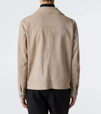 Lardini Suede blouson jacket | Thumbnail 7