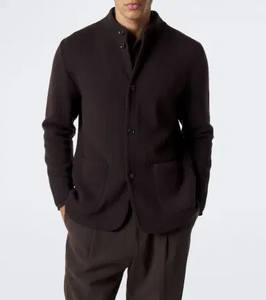 Lardini Knitted wool and cashmere blazer | Thumbnail 2