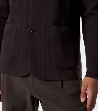 Lardini Knitted wool and cashmere blazer | Thumbnail 3