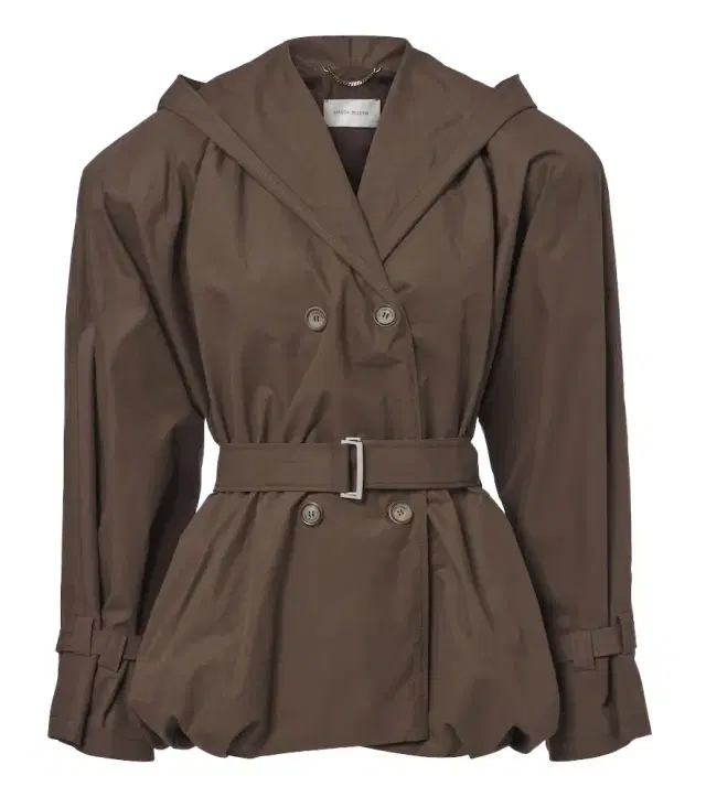 Magda Butrym Belted hooded cotton jacket