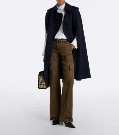 Burberry Check Small leather top-handle bag | Thumbnail 5 Burberry Check Small leather top-handle bag | Thumbnail 5