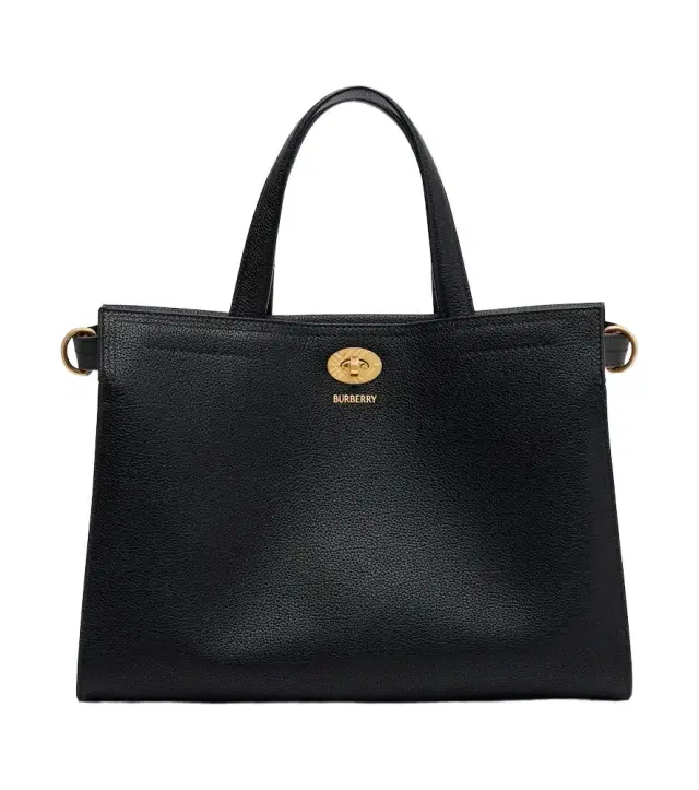 Burberry Check Small leather top-handle bag