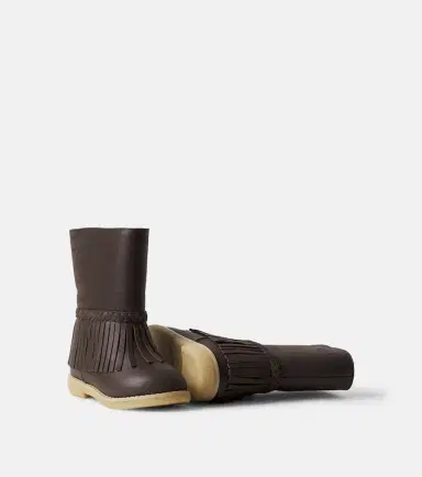 DONSJE Daffy fringed leather boots | Thumbnail 3