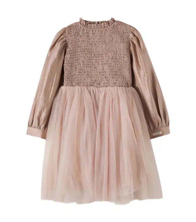 DONSJE Janice shirred tulle dress
