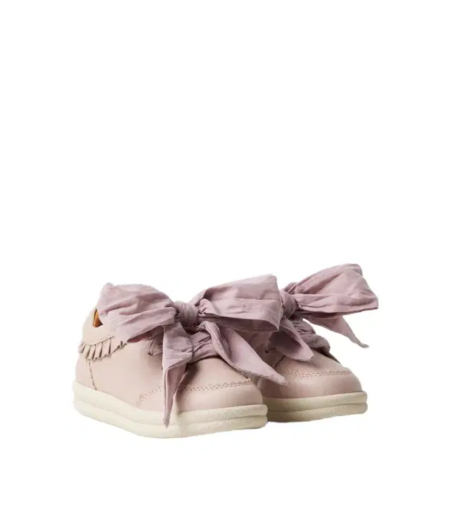 DONSJE Lexley bow-trimmed leather sneakers