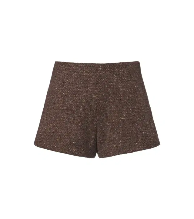 Ralph Lauren Collection Wool and cashmere-blend bouclé shorts