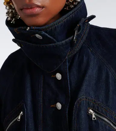 Dries Van Noten Denim blouson jacket | Thumbnail 6 Dries Van Noten Denim blouson jacket | Thumbnail 6