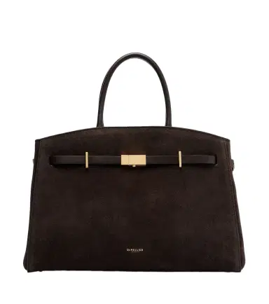 DeMellier Hudson Midi suede tote bag | Thumbnail 1 DeMellier Hudson Midi suede tote bag | Thumbnail 1