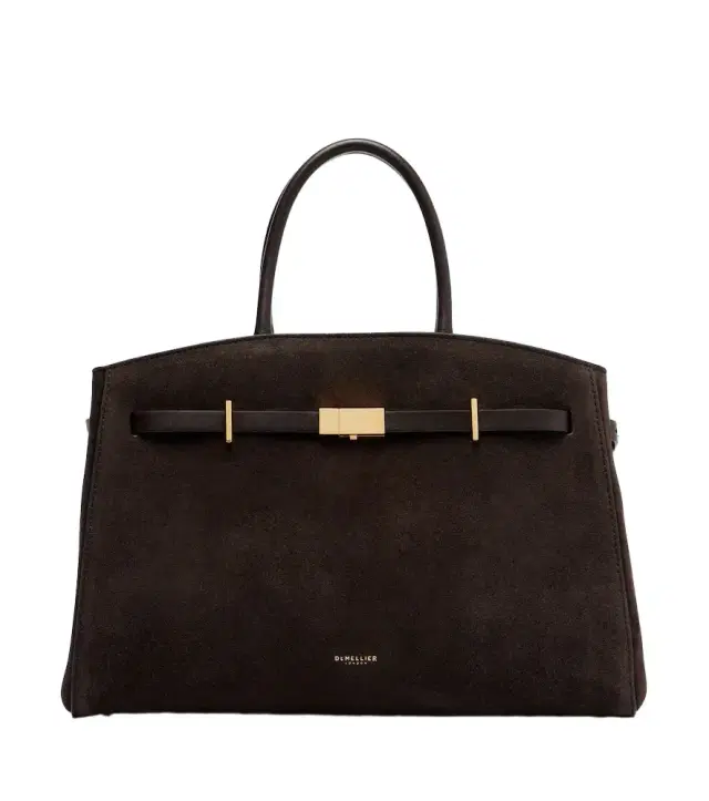 DeMellier Hudson Midi suede tote bag