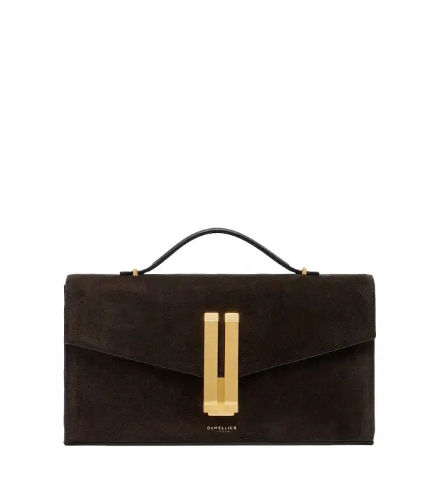 DeMellier Vancouver suede clutch