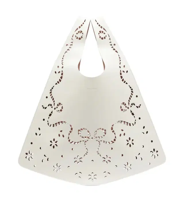 Simone Rocha Laser-cut leather shopper