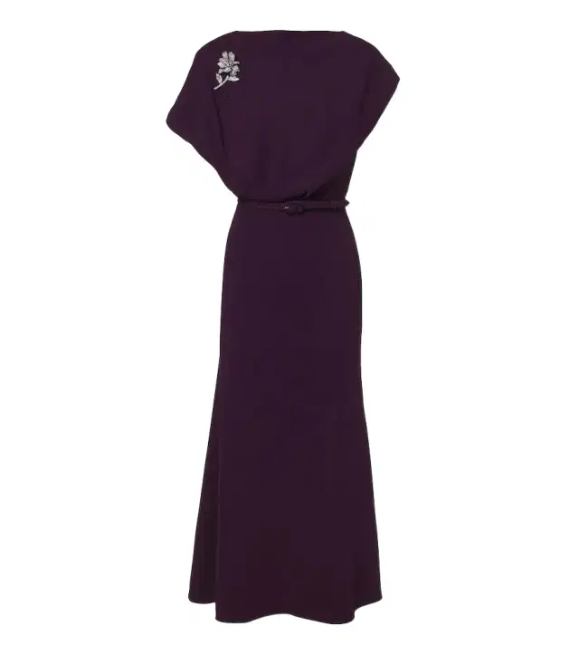 Roland Mouret Embellished cady cocktail dress