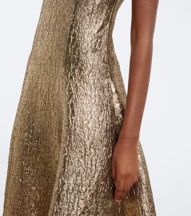 Roland Mouret Lamé jacquard gown | Thumbnail 2 Roland Mouret Lamé jacquard gown | Thumbnail 2