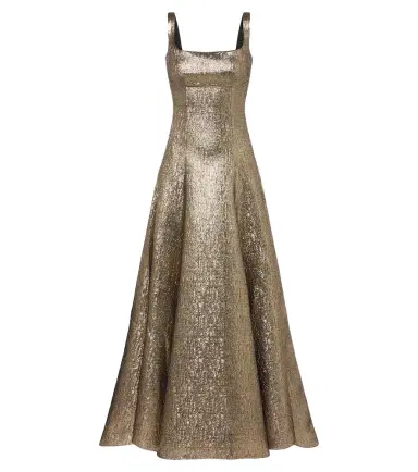 Roland Mouret Lamé jacquard gown | Thumbnail 1 Roland Mouret Lamé jacquard gown | Thumbnail 1