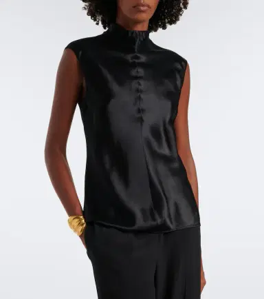 FFORME Rhea satin top | Thumbnail 4