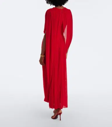 FFORME Kahlo draped jersey maxi dress | Thumbnail 2