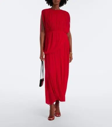 FFORME Kahlo draped jersey maxi dress | Thumbnail 4